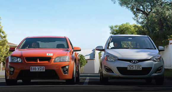 StreetSmarts girl driving with a seatbelt