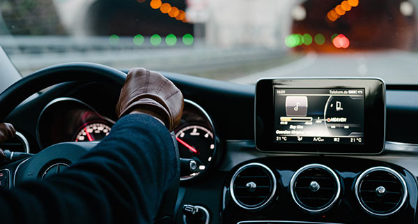 Seatbelt and girl on christmas days image